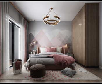 Nordic Style Girl's Room Daughter's Room-ID:431359053