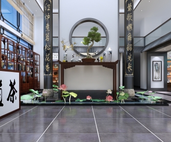 Chinese Style Teahouse Tea House-ID:132045034