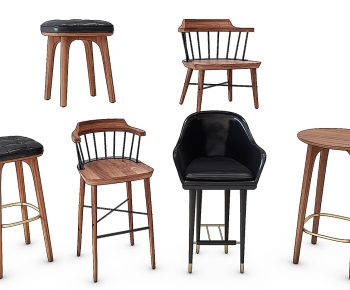 Nordic Style Bar Chair-ID:975039018