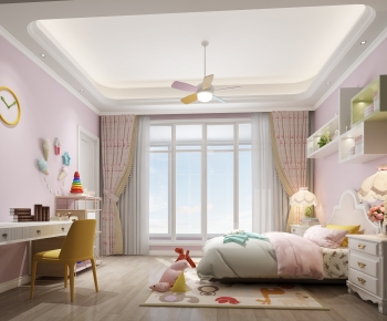Simple European Style Children's Room-ID:209880117