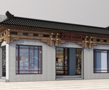 Chinese Style Building Appearance-ID:903939964