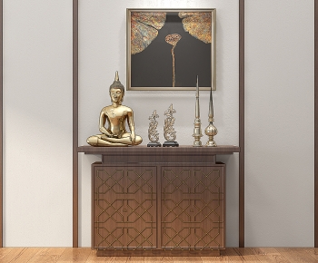 Southeast Asian Style Decorative Cabinet-ID:711864955