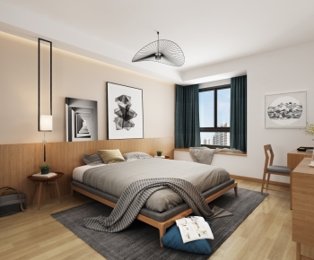 New Chinese Style Bedroom-ID:202116977