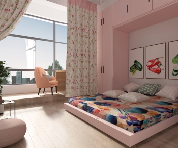 Nordic Style Girl's Room Daughter's Room-ID:292038922