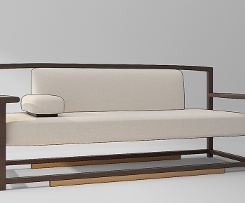 New Chinese Style Three-seat Sofa-ID:584671976