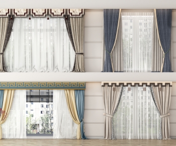 New Chinese Style The Curtain-ID:609181882