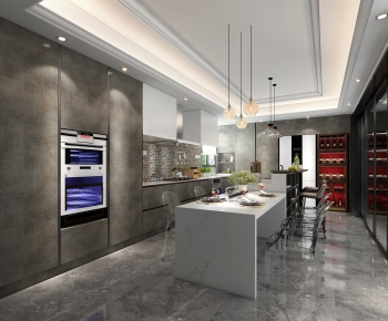 Modern Open Kitchen-ID:921452057