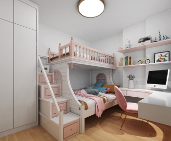 Nordic Style Girl's Room Daughter's Room-ID:425008067