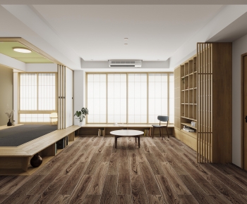 Modern Japanese Style Study Space-ID:826786042