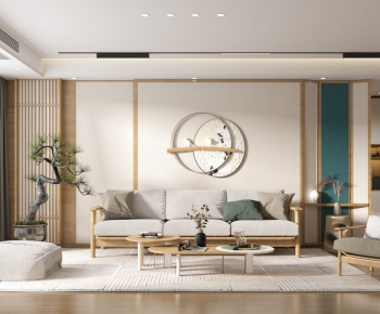 Japanese Style A Living Room-ID:951714046