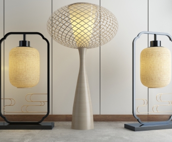 New Chinese Style Floor Lamp-ID:657105926