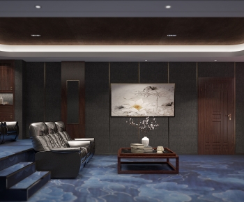 New Chinese Style Audiovisual Room-ID:678589115
