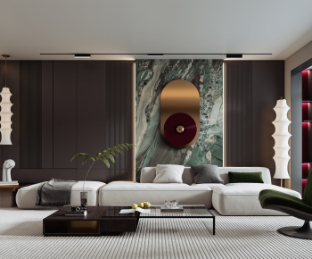 Modern A Living Room-ID:185357098
