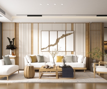 Japanese Style A Living Room-ID:252434028