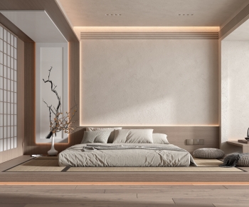 Japanese Style Bedroom-ID:205362085