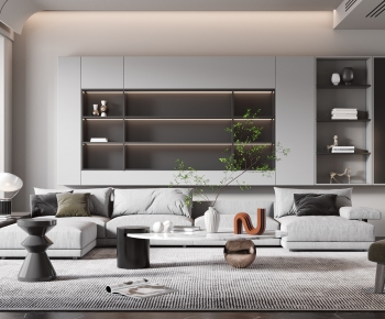 Modern A Living Room-ID:373606928