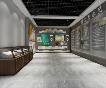 New Chinese Style Exhibition Hall-ID:147825008