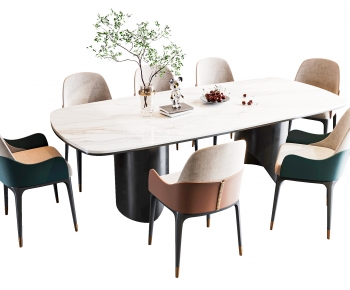 Modern Dining Table And Chairs-ID:976949931