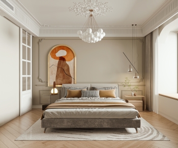 Modern French Style Bedroom-ID:554245004