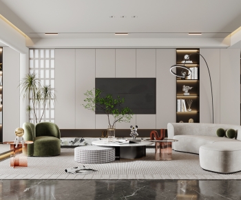 Modern A Living Room-ID:272063975
