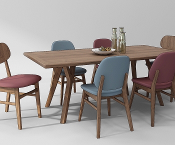 Modern Dining Table And Chairs-ID:145617967