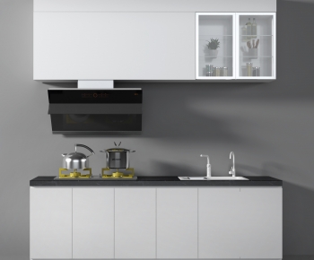 Modern Kitchen Cabinet-ID:449377067