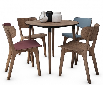 Modern Dining Table And Chairs-ID:888156893