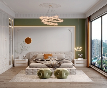 French Style Bedroom-ID:343529943