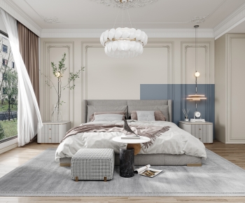 French Style Bedroom-ID:249392033