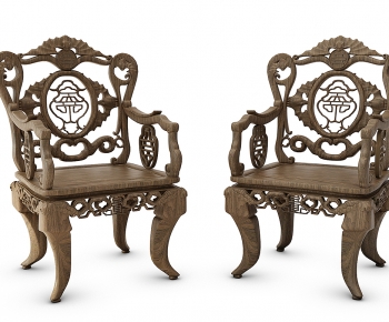 Chinese Style Single Chair-ID:656723027