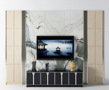 New Chinese Style TV Cabinet-ID:939177044