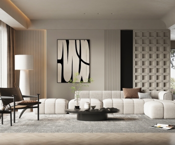 Wabi-sabi Style A Living Room-ID:616158967