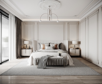 French Style Bedroom-ID:277971037