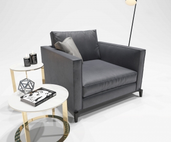 Modern Nordic Style Single Sofa-ID:982635026