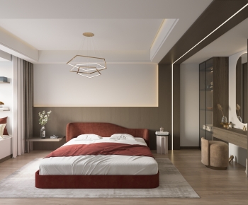 Modern Bedroom-ID:346048123