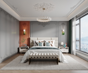 French Style Bedroom-ID:186419014