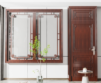 New Chinese Style Door-ID:639833937