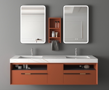 Modern Bathroom Cabinet-ID:355165968