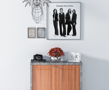 Industrial Style Side Cabinet-ID:825763941