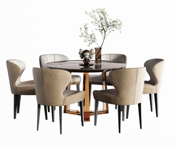 Modern Dining Table And Chairs-ID:959024913