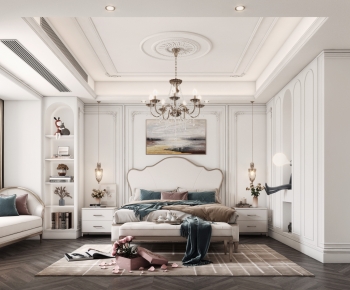 French Style Bedroom-ID:230779641