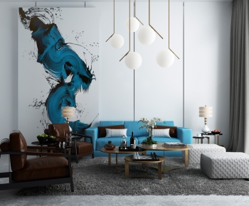 Modern Nordic Style Sofa Combination-ID:551106935
