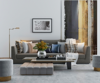 Hong Kong Style Sofa Combination-ID:843153007