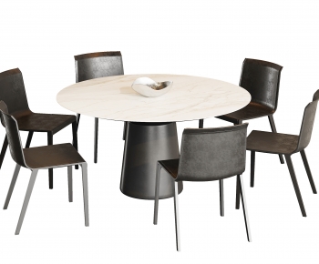Modern Dining Table And Chairs-ID:561561115