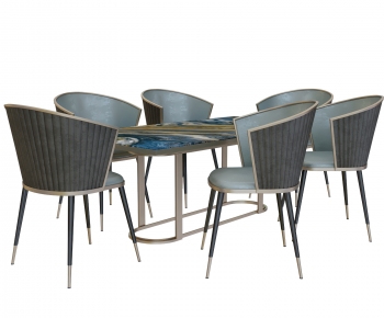 Modern Dining Table And Chairs-ID:107687009