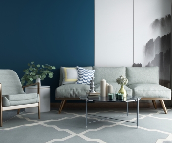 Nordic Style Sofa Combination-ID:946320062