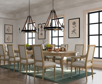 American Style Dining Room-ID:520724067