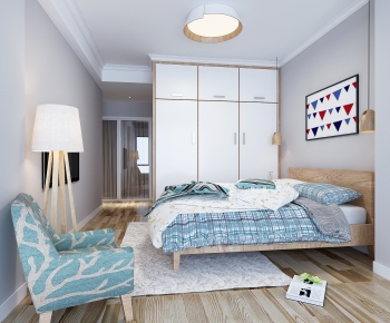 Nordic Style Bedroom-ID:569216972