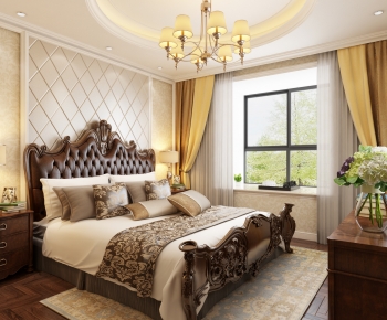 European Style Bedroom-ID:855078942