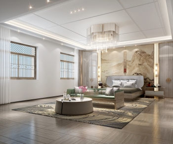 Chinese Style Bedroom-ID:953318126